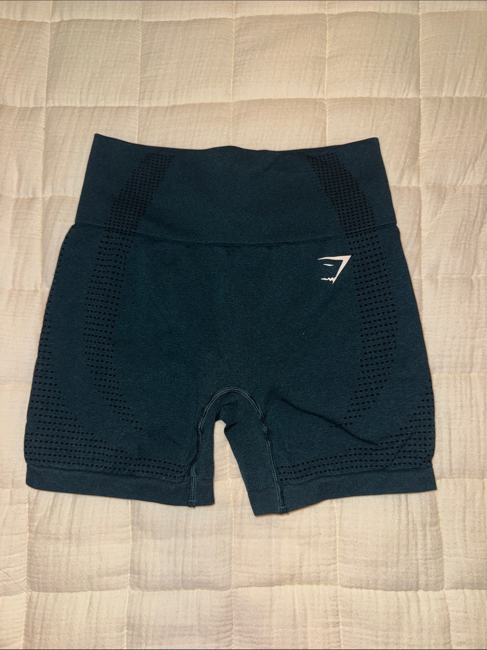 Gymshark Seamless High-Rise Bike Shorts - Green
